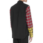 Comme Des Garçons Checked Sleeve Shirt