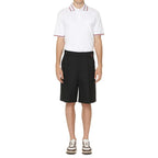 Gucci Black Polyester Bermuda Shorts