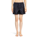 Valentino Blue Polyamide Shorts