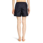 Valentino Blue Polyamide Shorts