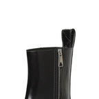 Bottega Veneta Black Calfskin Chelsea Boots