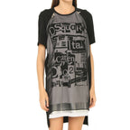 Dsquared² Black Silk Casual Dress