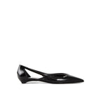 Prada Black Calfskin Ballet Flats