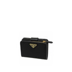 Prada Nylon and Leather French Wallet