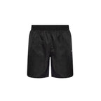 Off-White Black Polyester Swim Shorts