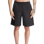 Off-White Black Polyester Swim Shorts