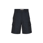 Valentino Blue Cotton Cargo Shorts