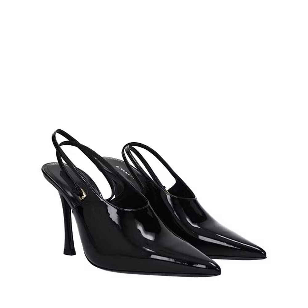 Givenchy Black Calfskin High Heel Pumps
