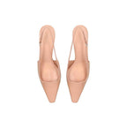 Givenchy Beige Calfskin Mid Heel Pumps