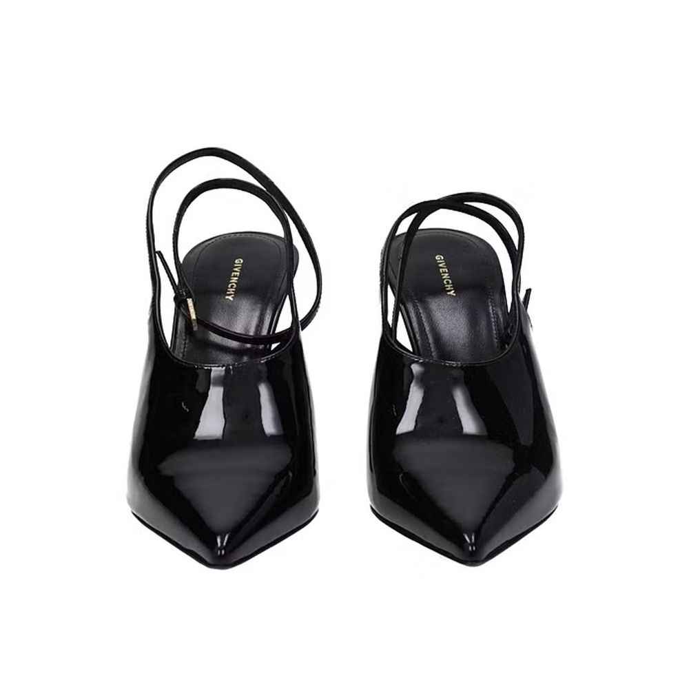 Givenchy Black Calfskin High Heel Pumps