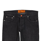 Heron Preston Black Cotton Slim Fit Jeans