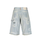 Heron Preston Blue Cotton Shorts