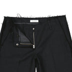 Dondup Black Virgin Wool Bermuda Shorts