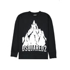 Dsquared² Black Cotton Sweatshirt