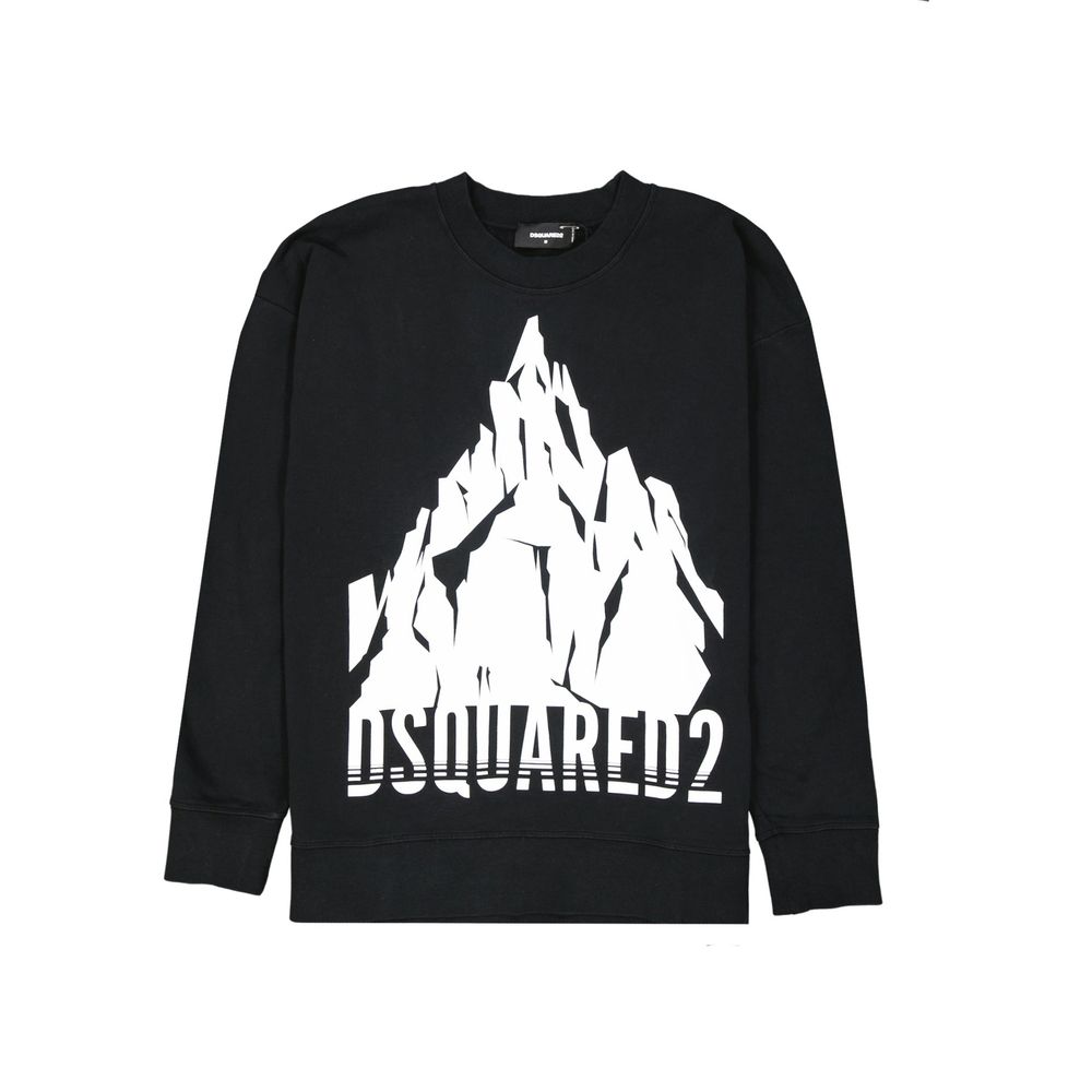 Dsquared² Black Cotton Sweatshirt