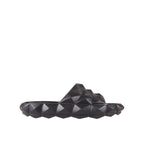 Valentino Garavani Black Rubber Slippers