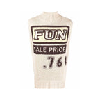 Jil Sander Slogan Print Vest Pullover