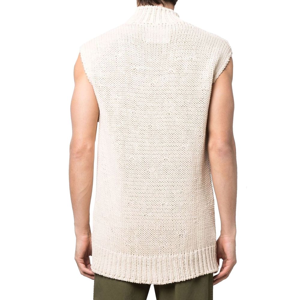 Jil Sander Slogan Print Vest Pullover
