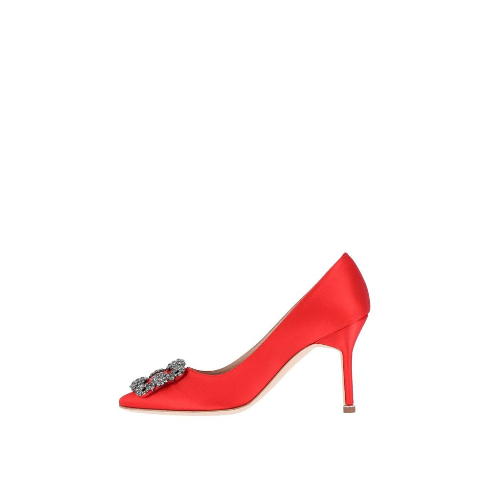 Manolo Blahnik Hangisi 090 Satin Pumps