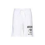 Moschino Couture White Cotton Shorts