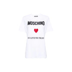 Moschino Couture White Cotton T-Shirt