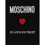 Moschino Couture Black Cotton T-Shirt