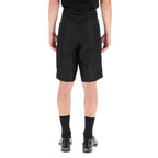 Valentino Black Nylon Bermuda Shorts