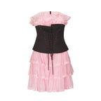 Philosophy di Lorenzo Serafini Multicolor Cotton Casual Dress