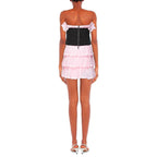 Philosophy di Lorenzo Serafini Multicolor Cotton Casual Dress