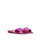 Sergio Rossi Multicolor Calfskin Sandals