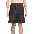 Valentino Brown Silk Shorts