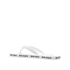 Palm Angels White Rubber Slides