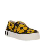 Marni Black Cotton Low Top Sneakers