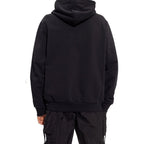 Balmain Black Cotton Sweatshirt