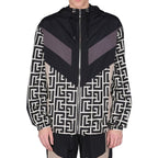 Balmain Black Nylon Shell Jacket