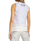 Balmain White Cotton T-Shirt