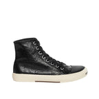 Balenciaga Black Calfskin High Top Sneakers