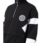 Balmain Black Cotton Sweatshirt