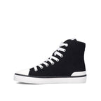 Isabel Marant Black Canvas High Top Sneakers