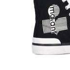 Isabel Marant Black Canvas High Top Sneakers