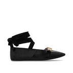 Gucci Black Calfskin Ballet Flats