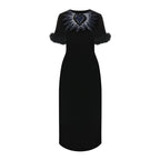 Fendi Black Viscose Casual Dress