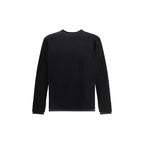 Sacai Black Cotton T-Shirt