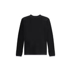 Sacai Black Cotton T-Shirt