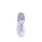 Alexander McQueen White Calf Leather Bos Taurus Platform Sneakers