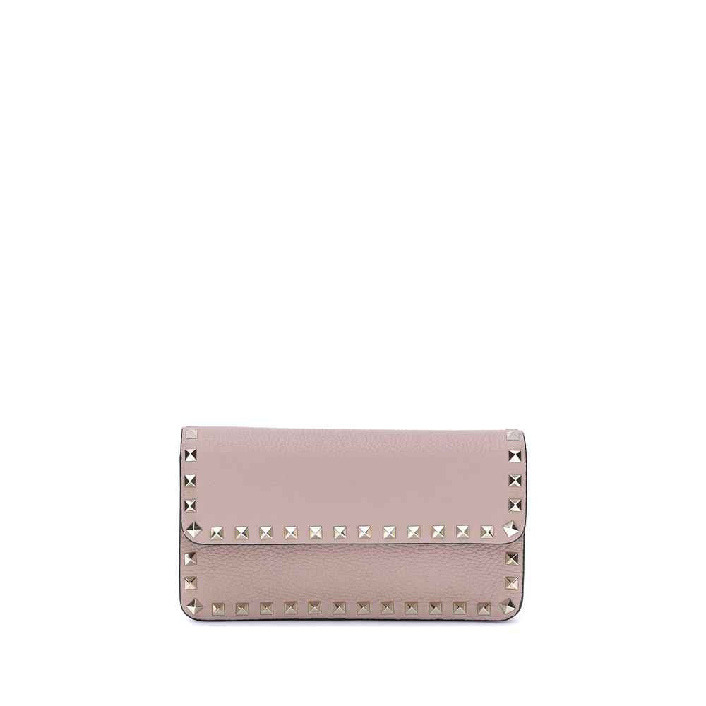 Valentino Garavani Rockstud Pochette with chain