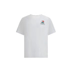 Casablanca White Cotton T-Shirt