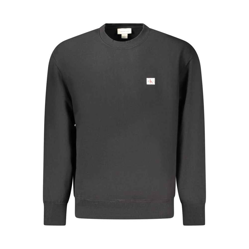 Calvin Klein Black Cotton Men Sweater
