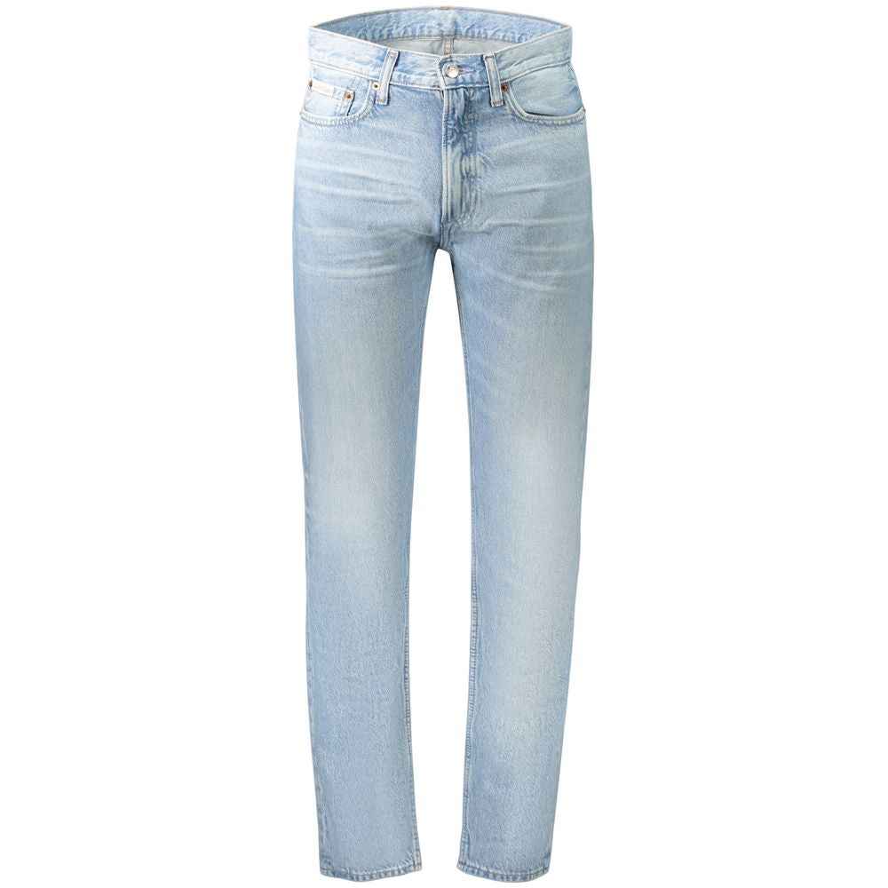 Calvin Klein Blue Cotton Men Jeans