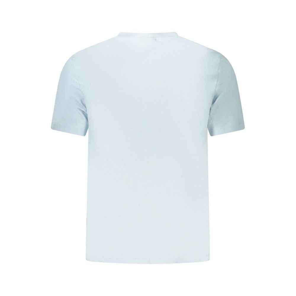 Calvin Klein Blue Cotton Men T-Shirt